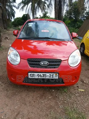 Kia Morning 2010 Red