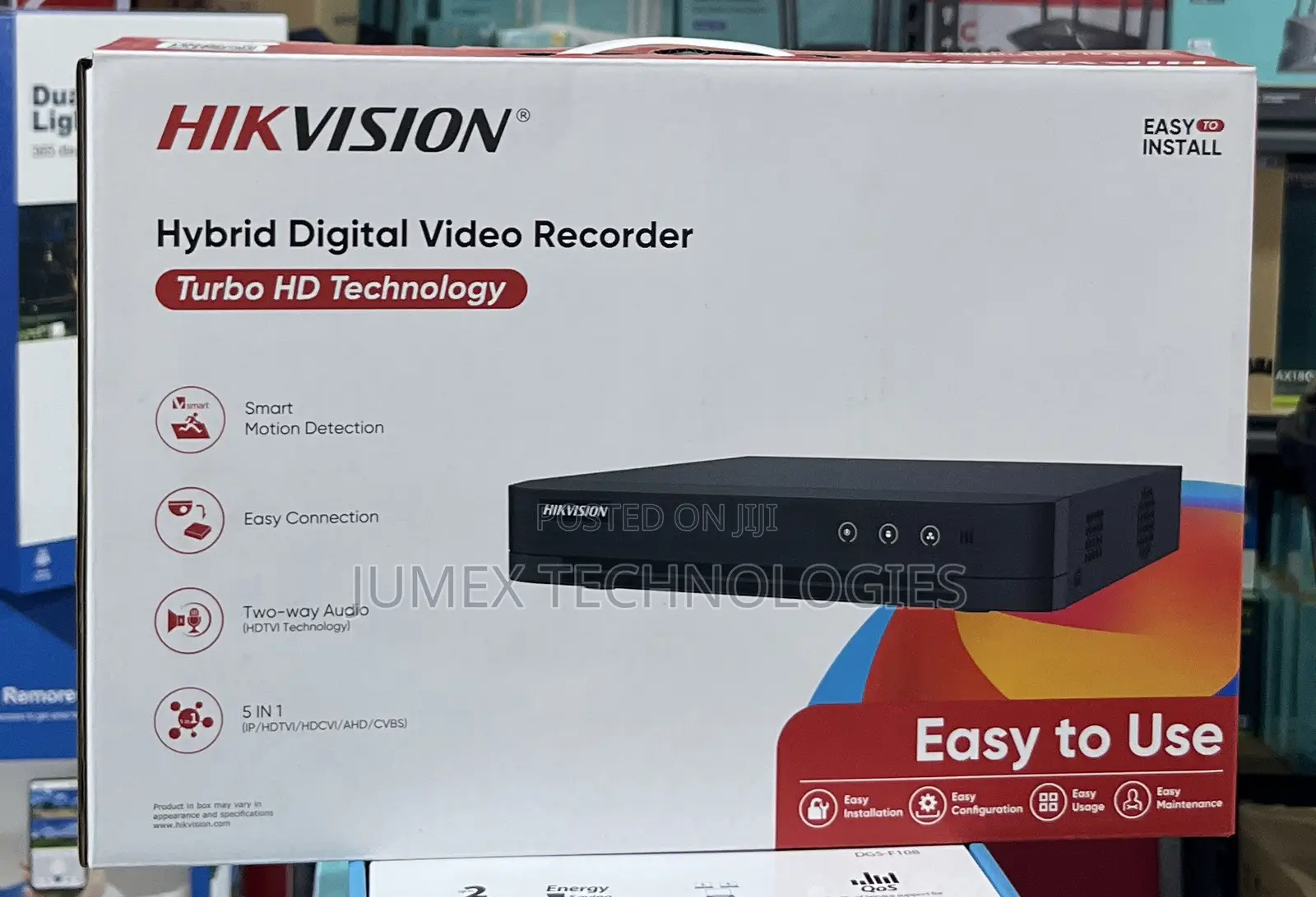 HIKVISION 4CH Hybrid DVR Turbo HD Two-Way Audio 2MP DS-7204HGHI-Mi/T