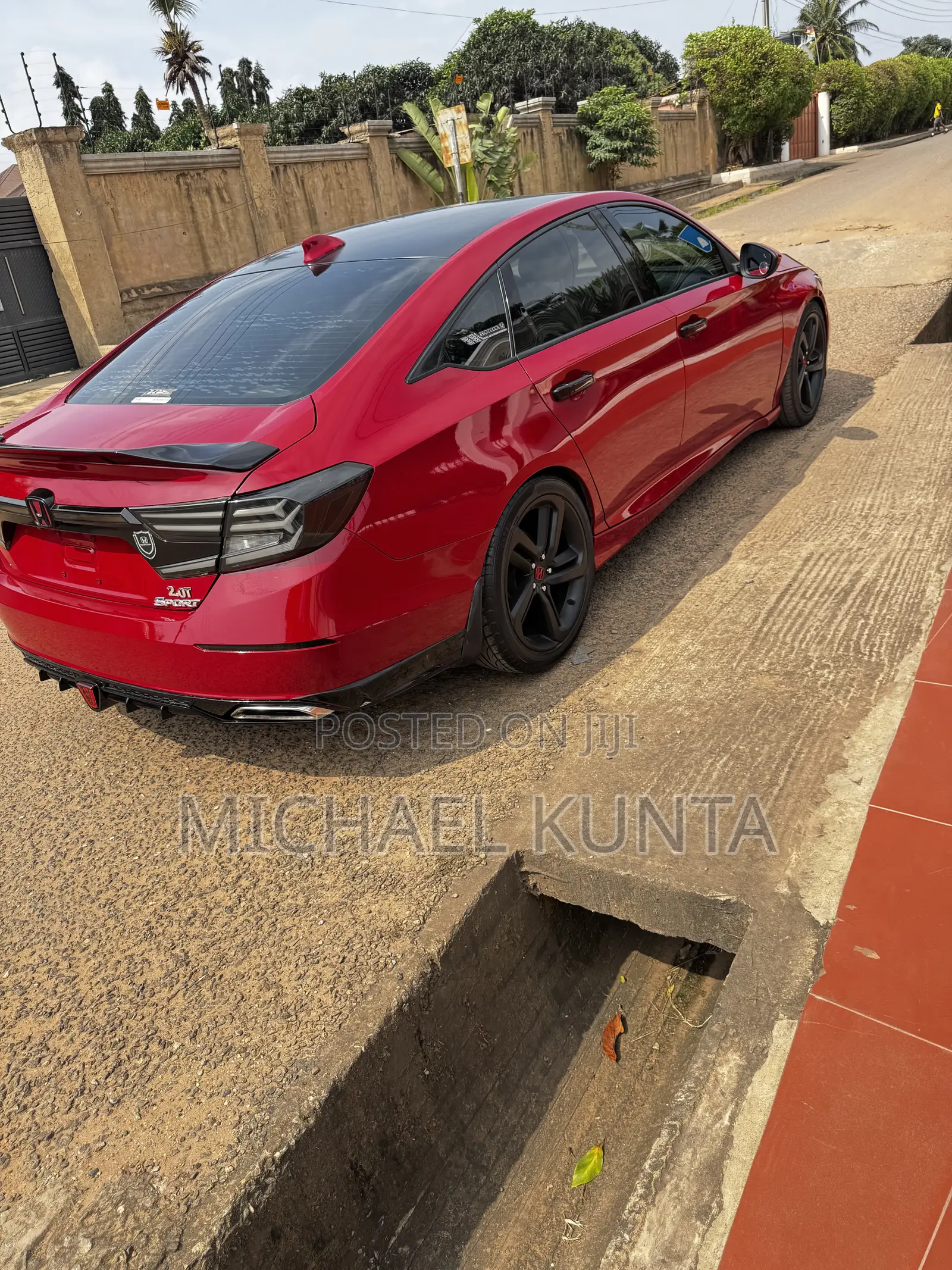 Honda Accord Sport 2.0T 2020 Red