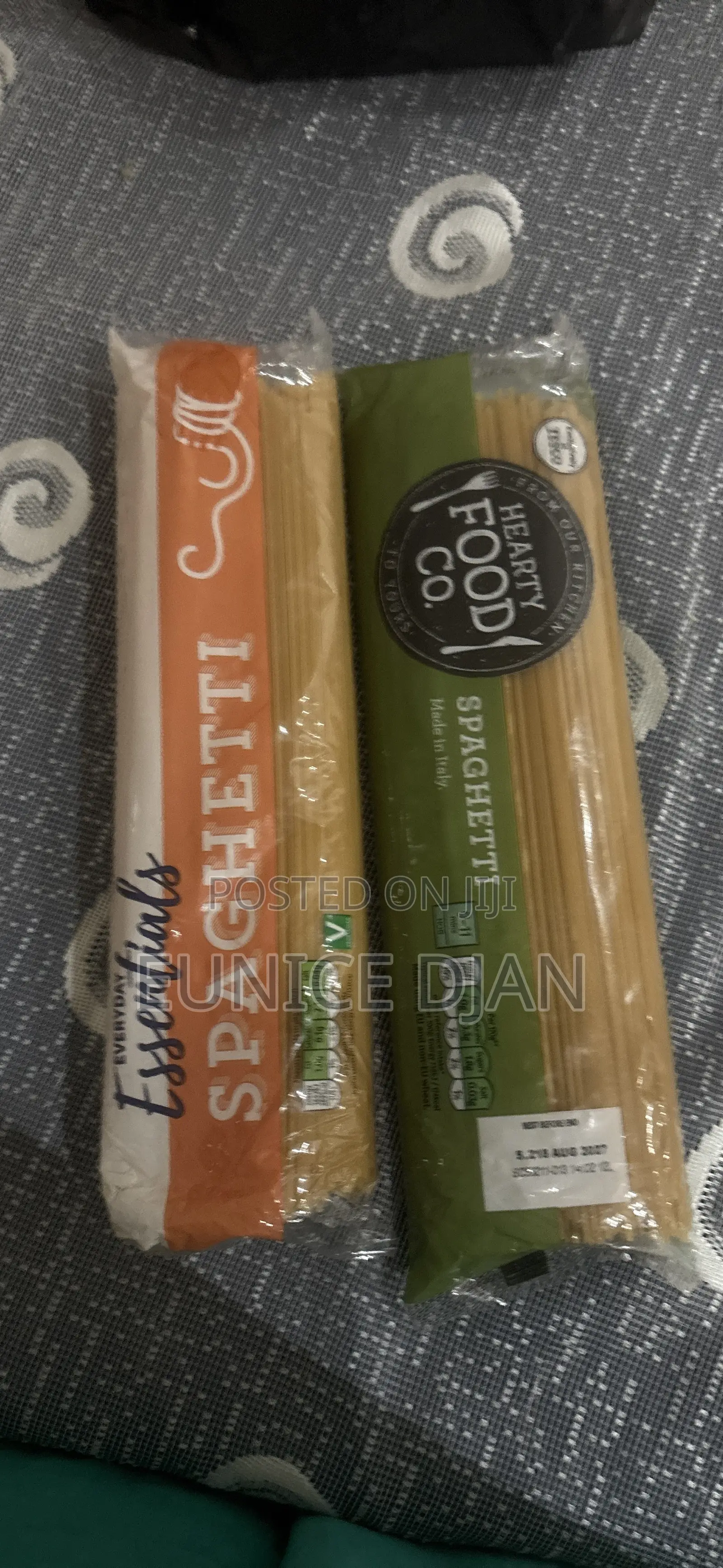Spaghetti ( Tesco and Everyday Essentials
