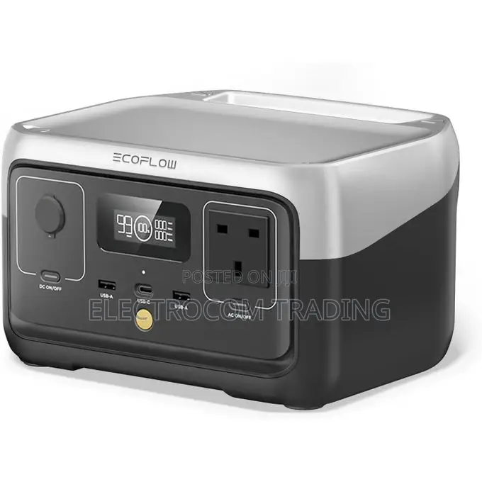 ECOFLOW Portable Power Station RIVER 2, 256Wh LiFeP04 Battery