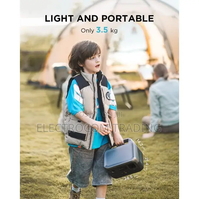 ECOFLOW Portable Power Station RIVER 2, 256Wh LiFeP04 Battery