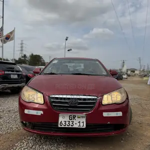 Hyundai Elantra Blue 2010 Red