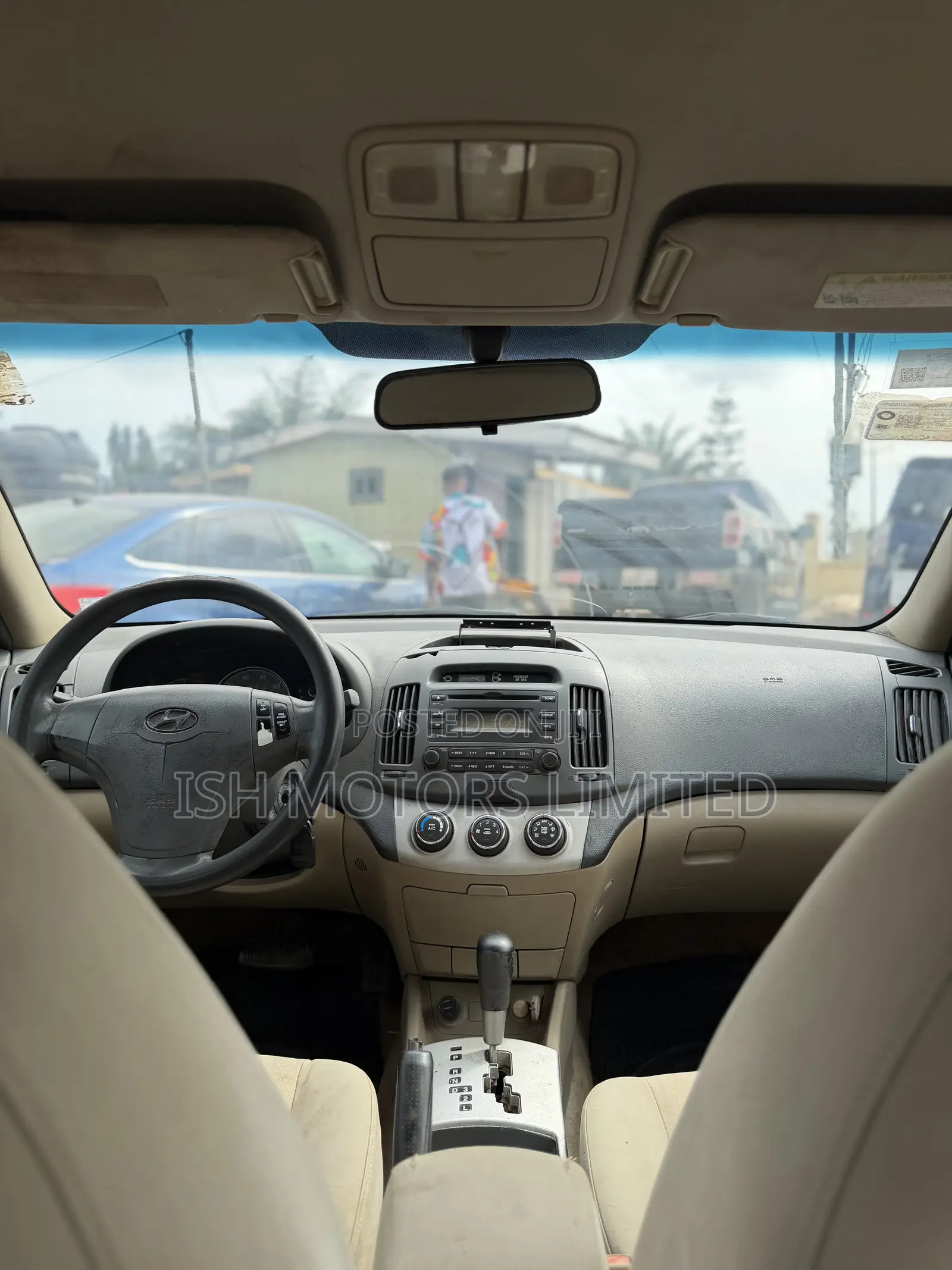 Hyundai Elantra Blue 2010 Red
