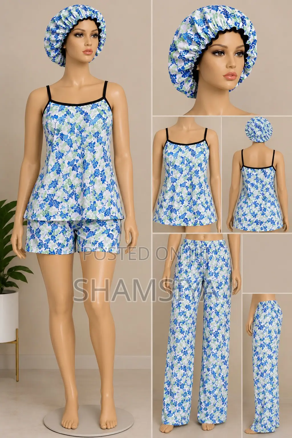 Ladies 4-in-1 Cotton Nightwears