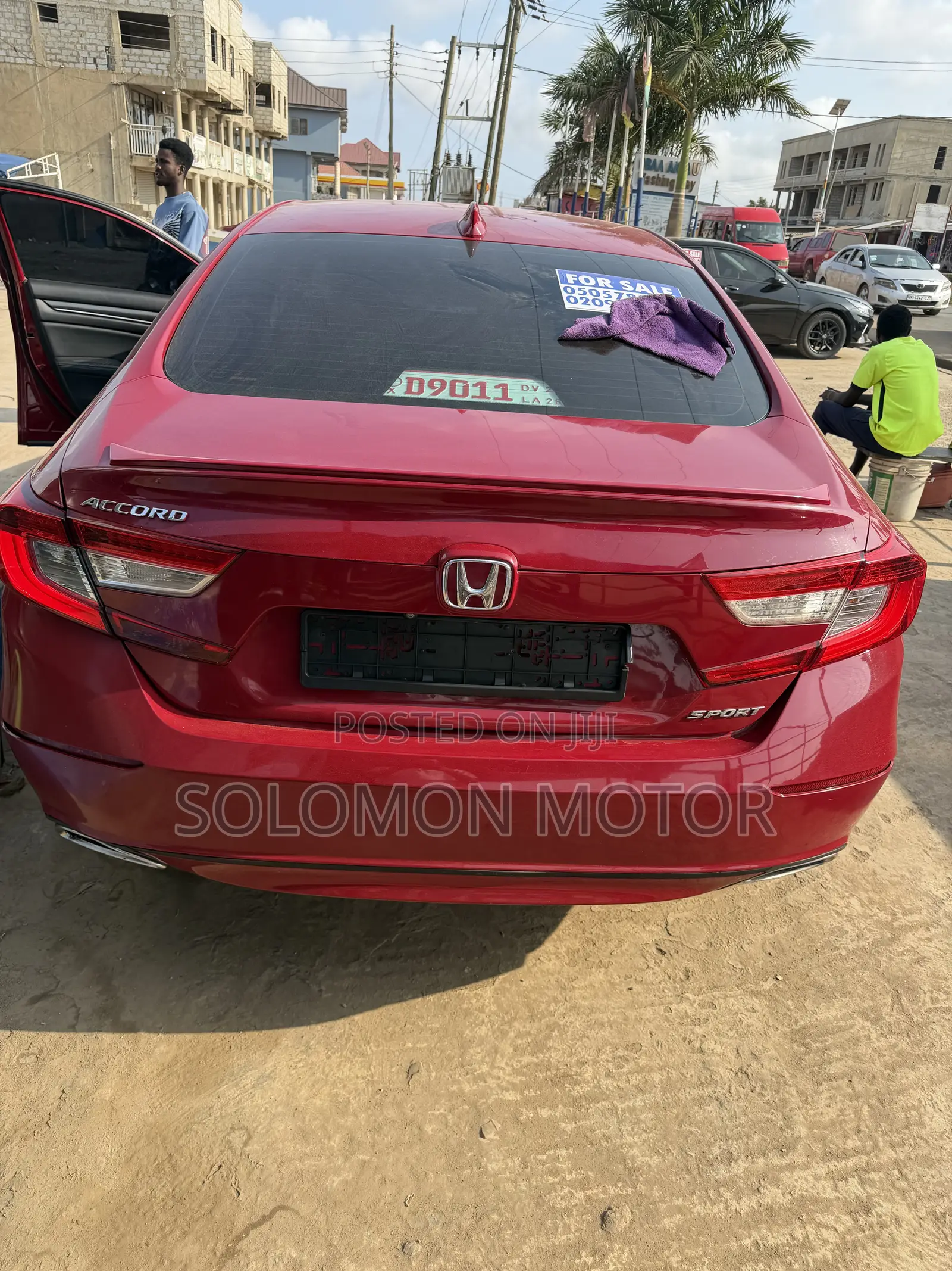 Honda Accord 2018 Red