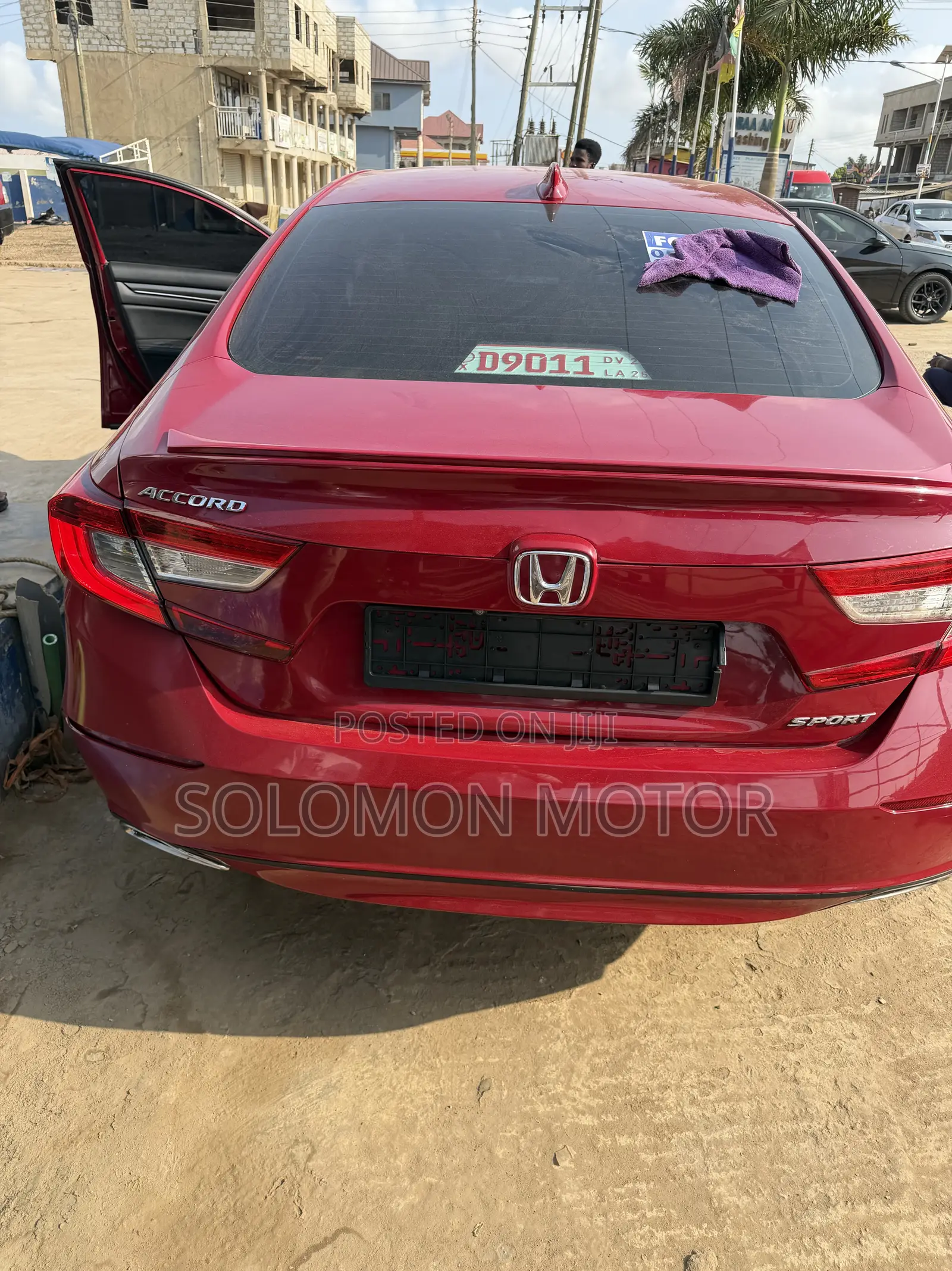 Honda Accord 2018 Red