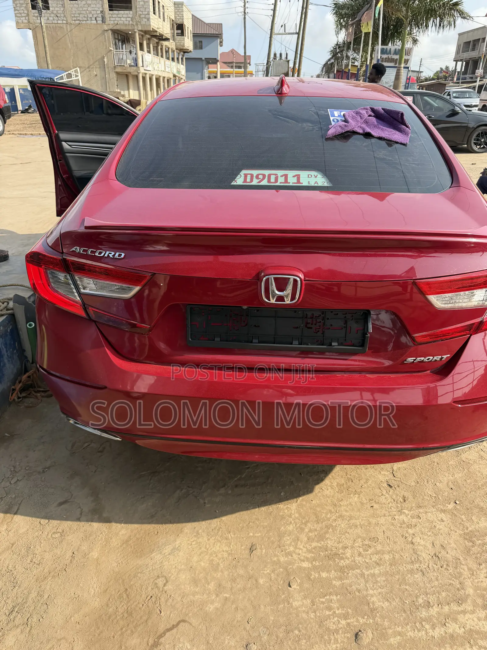 Honda Accord 2018 Red