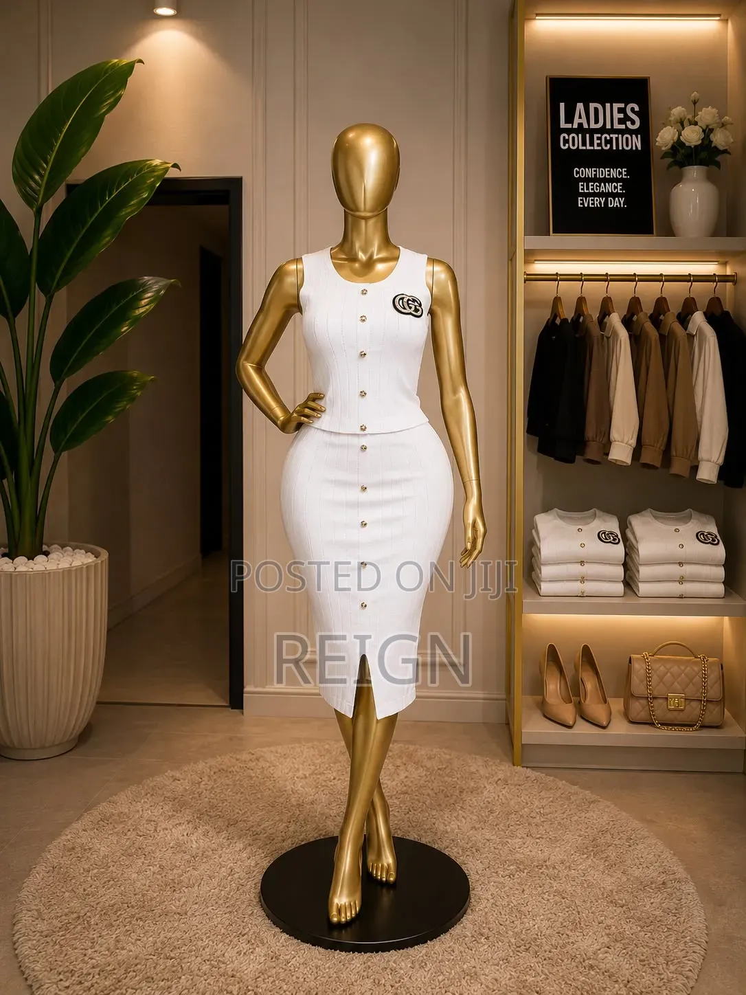 Ladies 2 Piece Dress