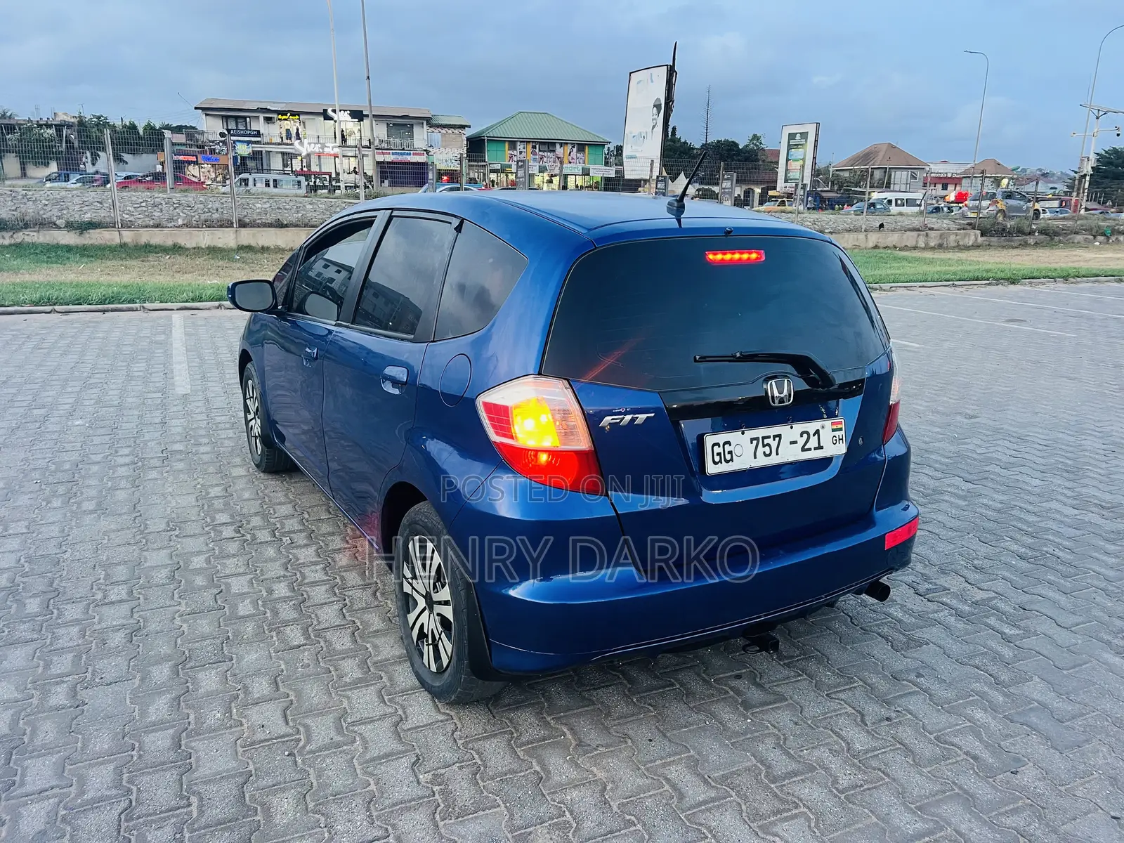 Honda Fit 2012 Blue