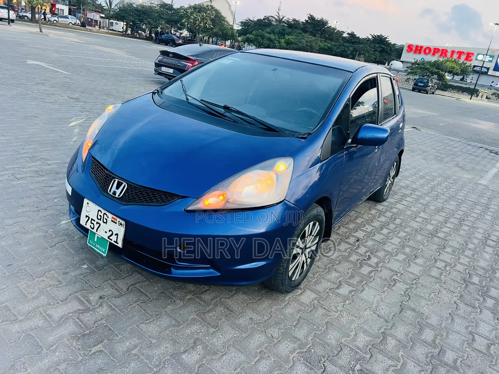 Honda Fit 2012 Blue