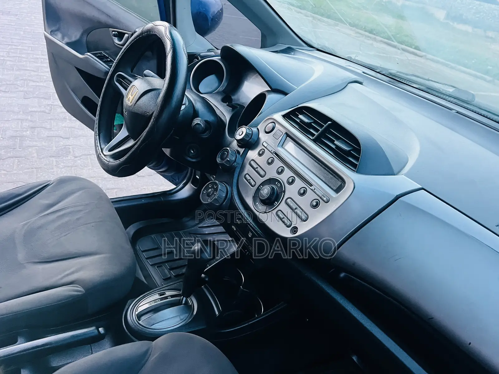 Honda Fit 2012 Blue