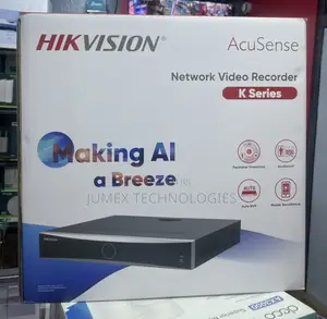 Hikvision 32ch Poe NVR 4 HDD Acusense K-Series Ds-7732-/16p
