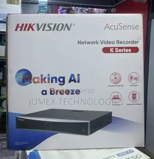 Hikvision 32ch Poe NVR 4 HDD Acusense K-Series Ds-7732-/16p