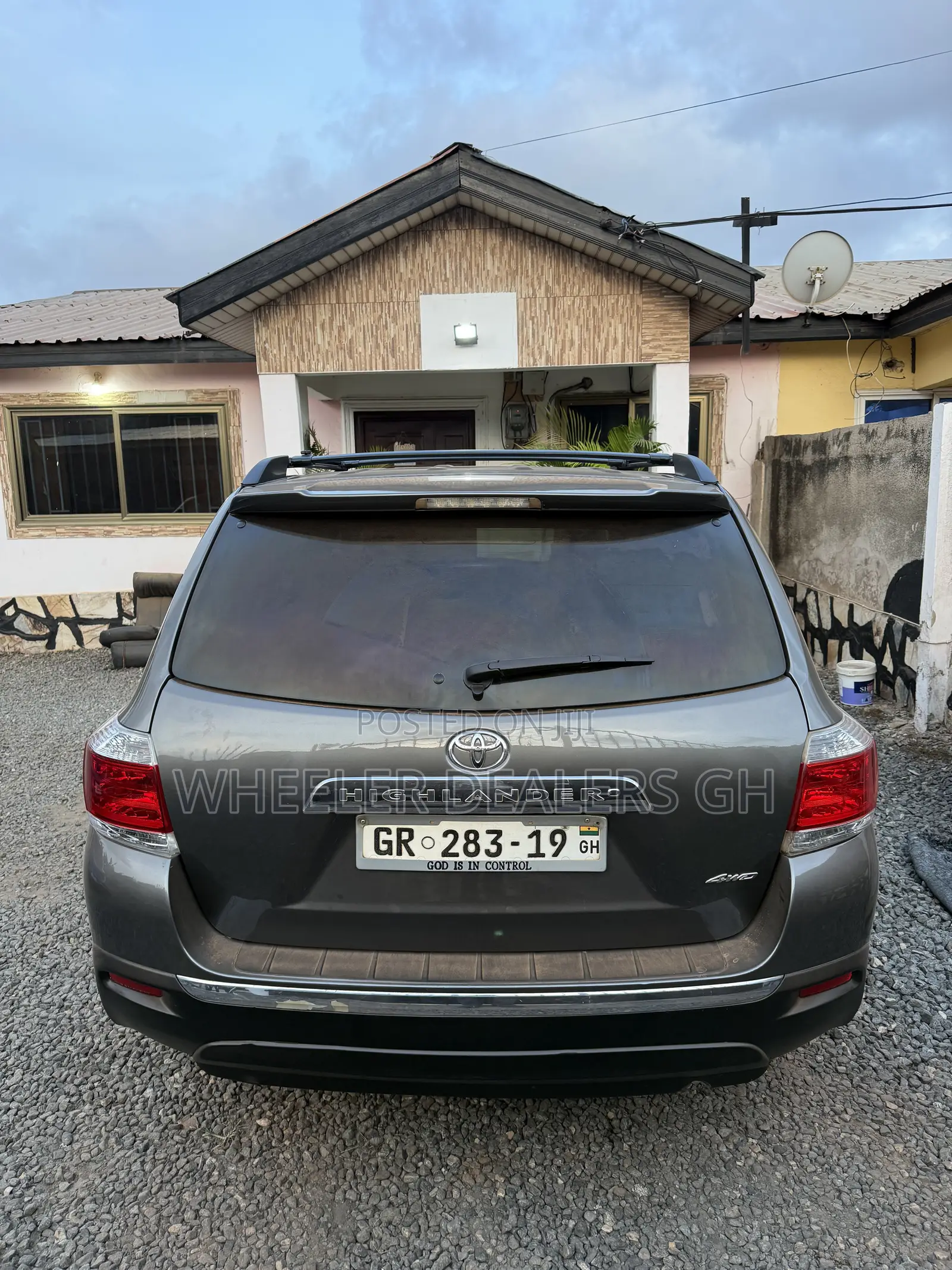 Toyota Highlander Limited 3.5l 4WD 2013 Gray