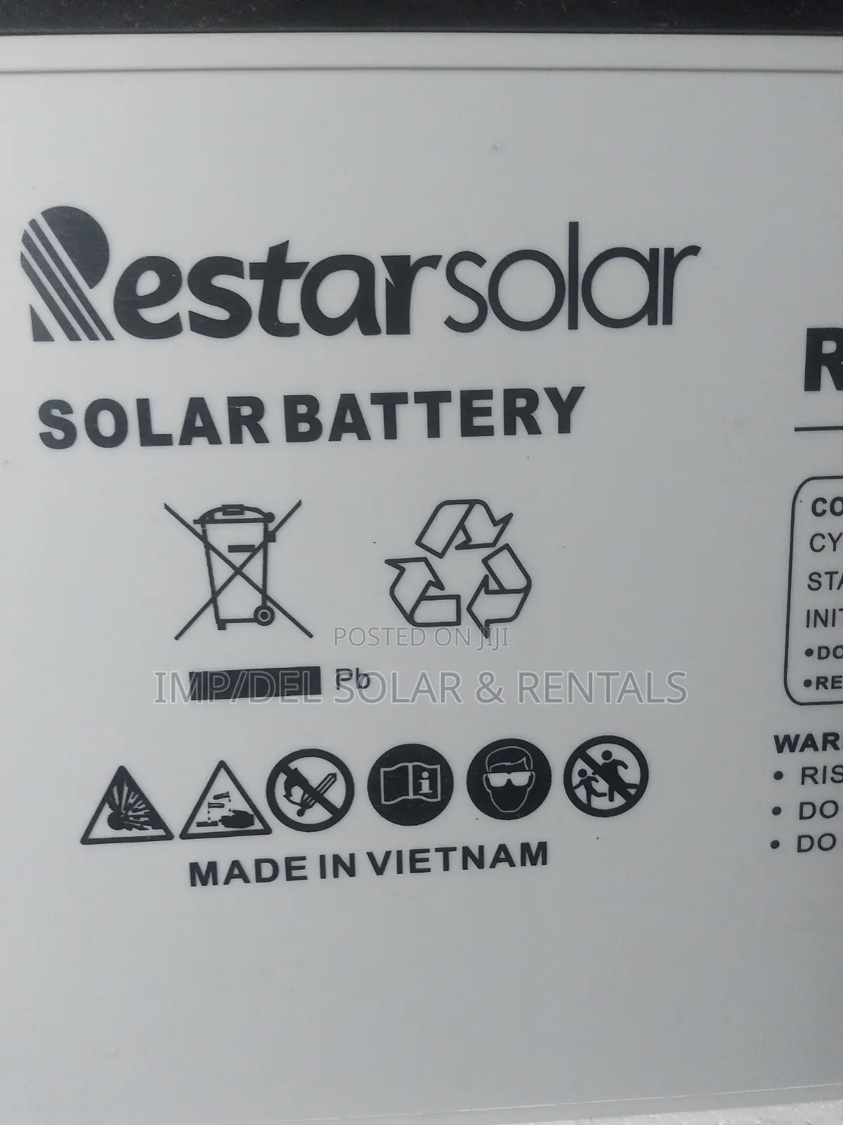 12v 200ah Solar Battery/Gel Battery