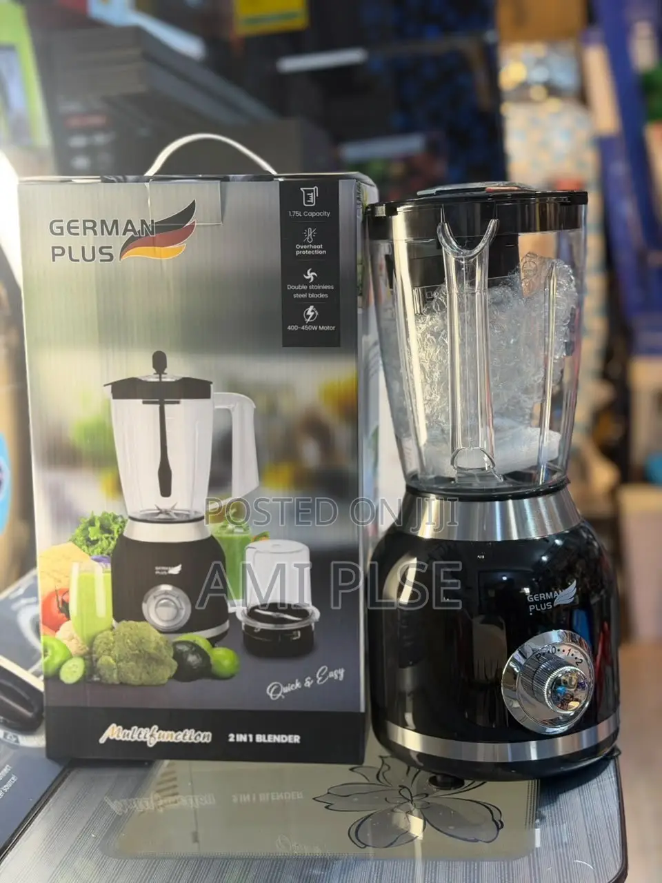 German Plus 2 in 1 Blender