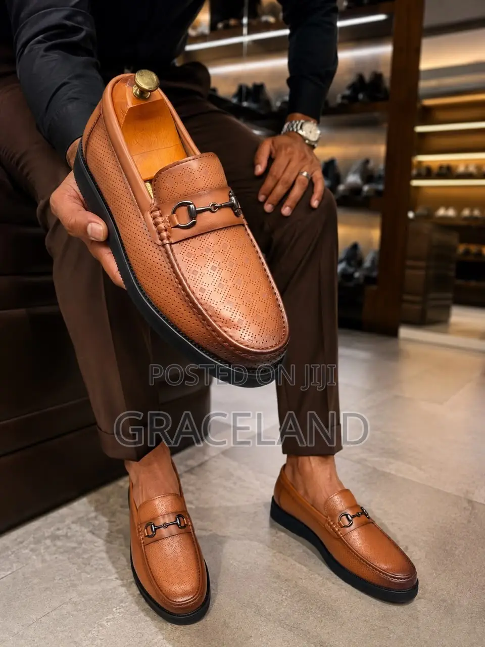 This Is Original Pure Leather Loafer for Men