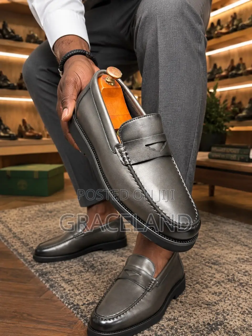 This Is Original Pure Leather Loafer for Men