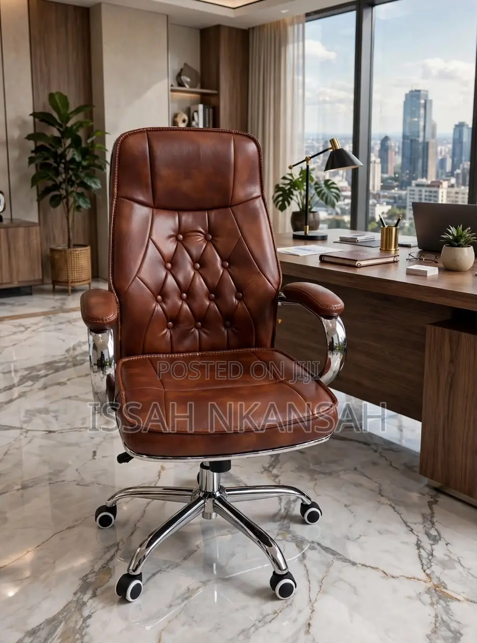 Brown Luxury Office Chair