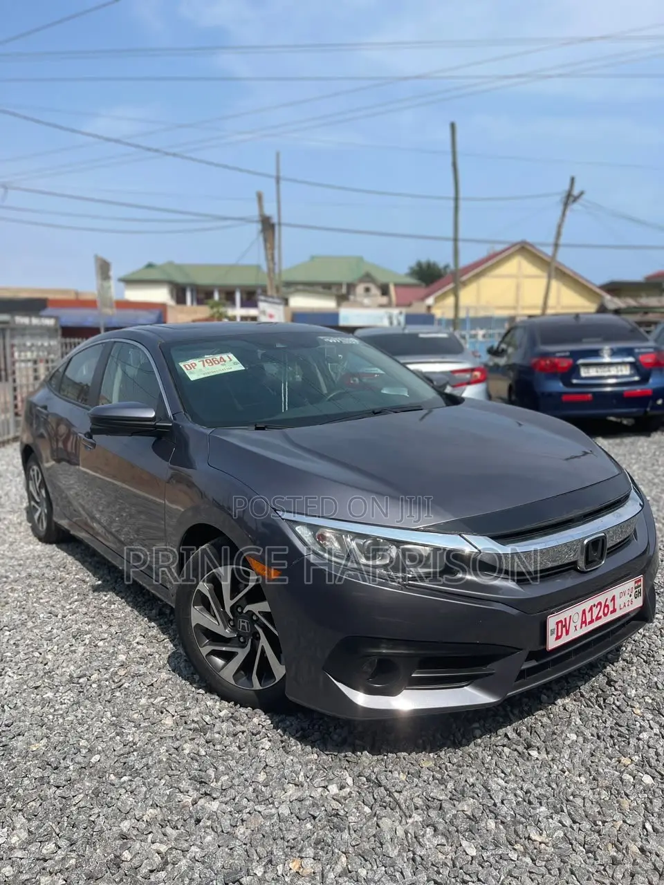 Honda Civic EX Sedan 2018 Gray