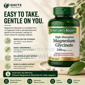 Nature's Bounty Magnesium Glycinate 240mg