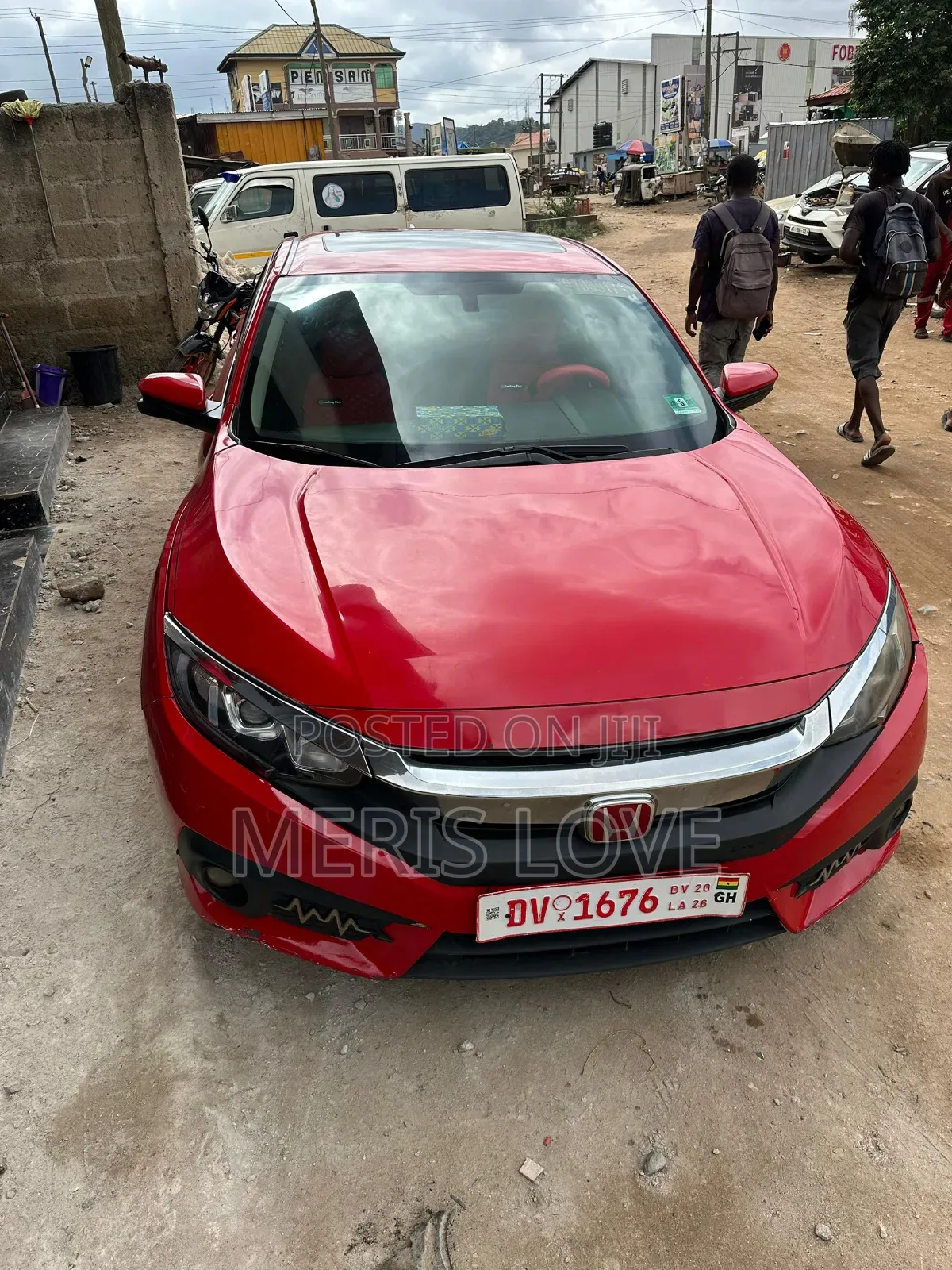 Honda Civic 2017 Red