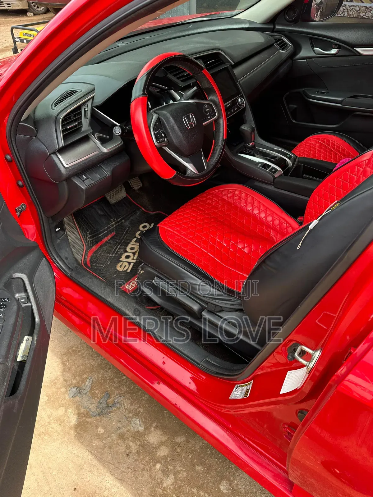 Honda Civic 2017 Red