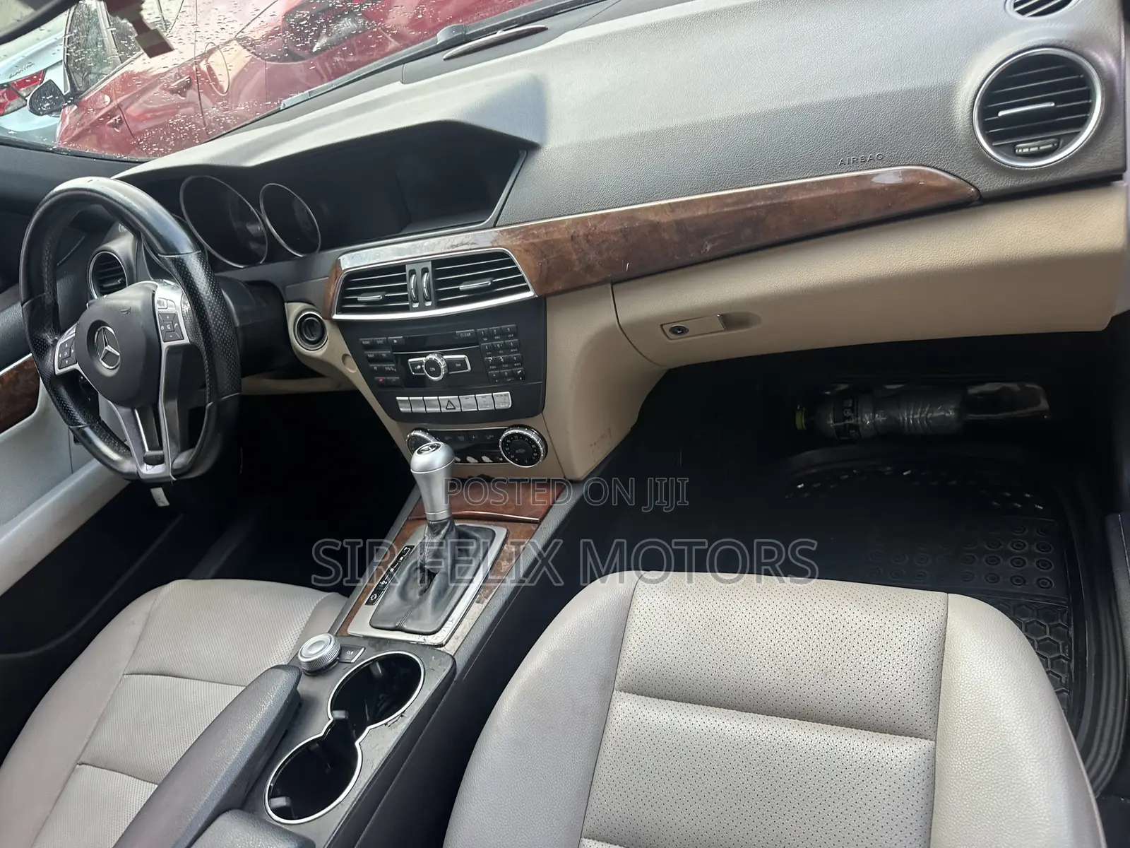 Mercedes-Benz C300 Sport 4Matic Sedan AWD (3.0L 6cyl 7A) 2012 Black