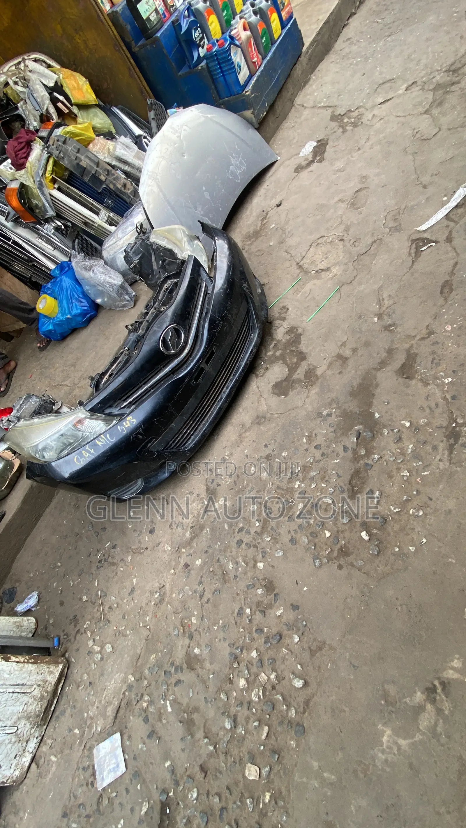Toyota Vitz Front Cut 2012