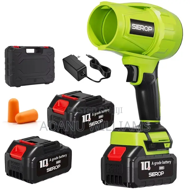 Portable 21V Powerful Handheld Cordless Turbo Jet Blower