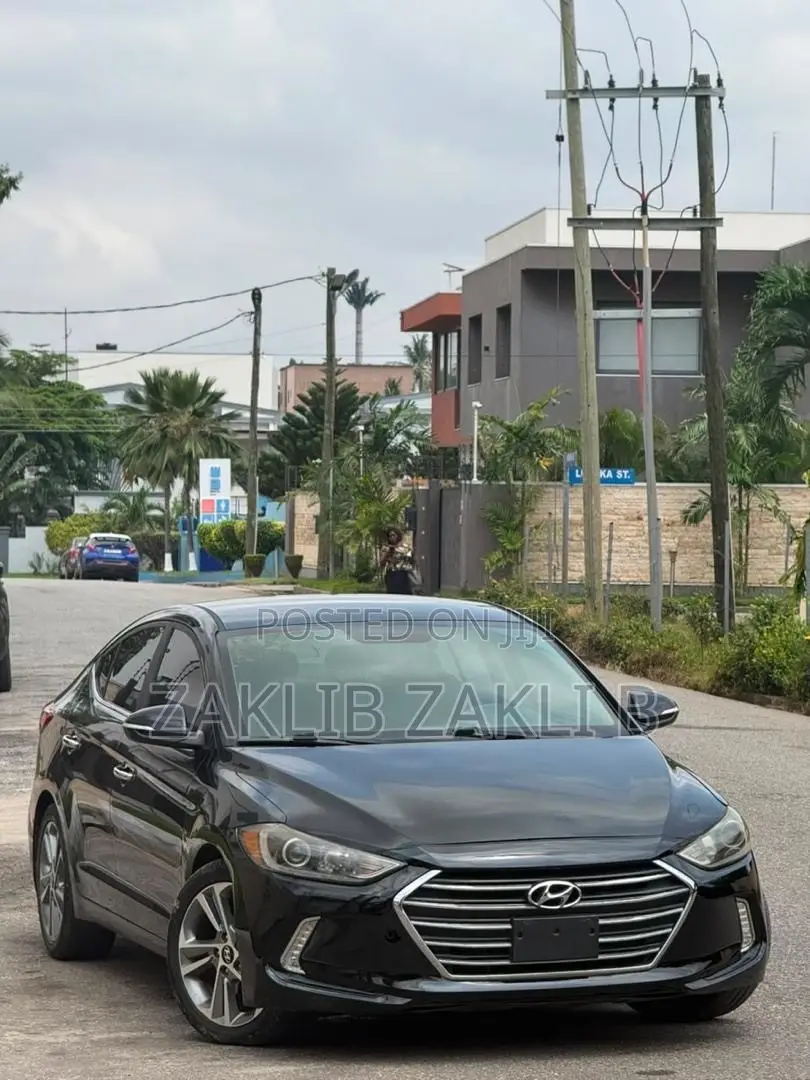 Hyundai Elantra Limited 2018 Black