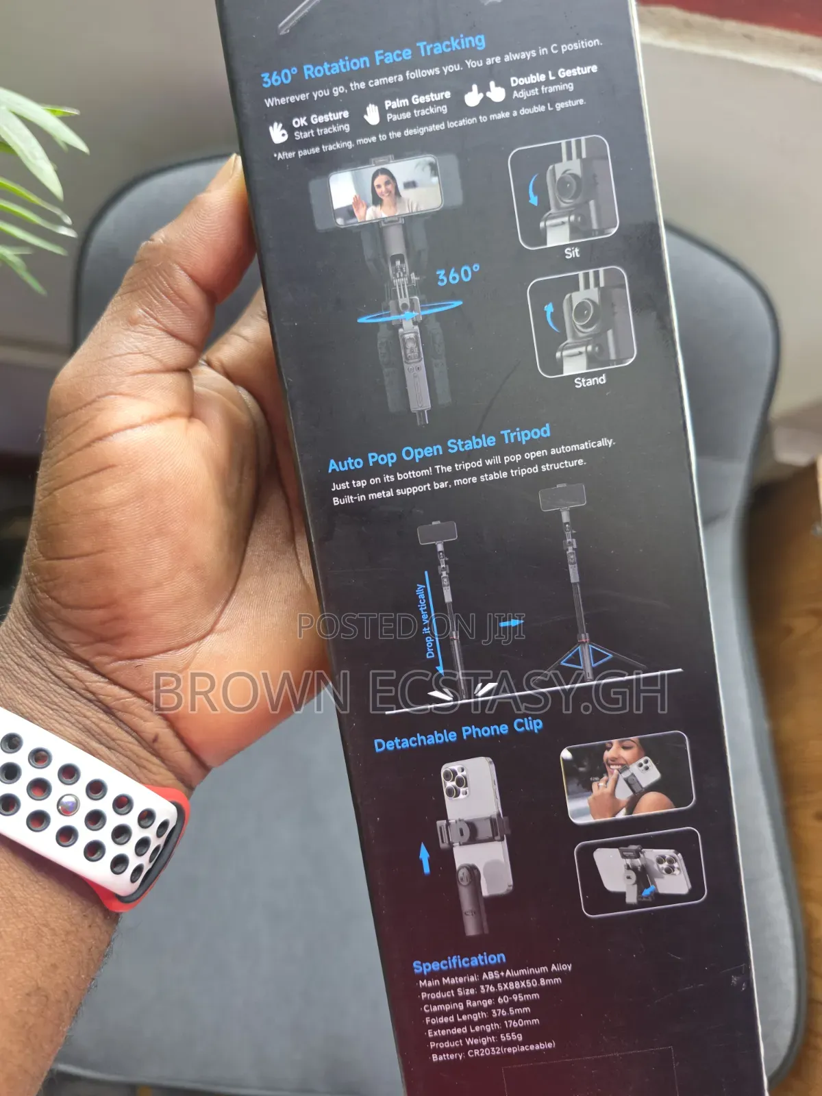 AI Smart Tripod (Face Tracking and Gimbal)