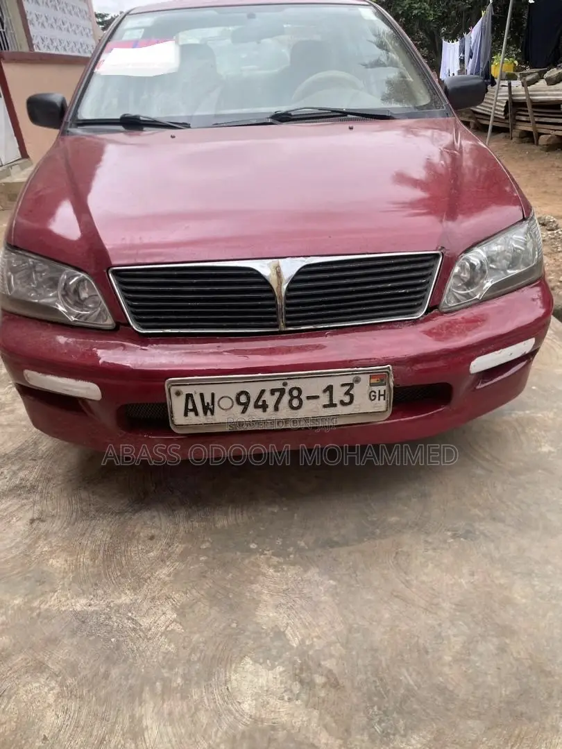 Mitsubishi Lancer 2002 Red