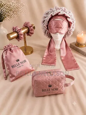 Belle Noir Luxe Hair Care Beauty Set