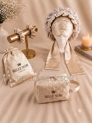 Belle Noir Luxe Hair Care Beauty Set