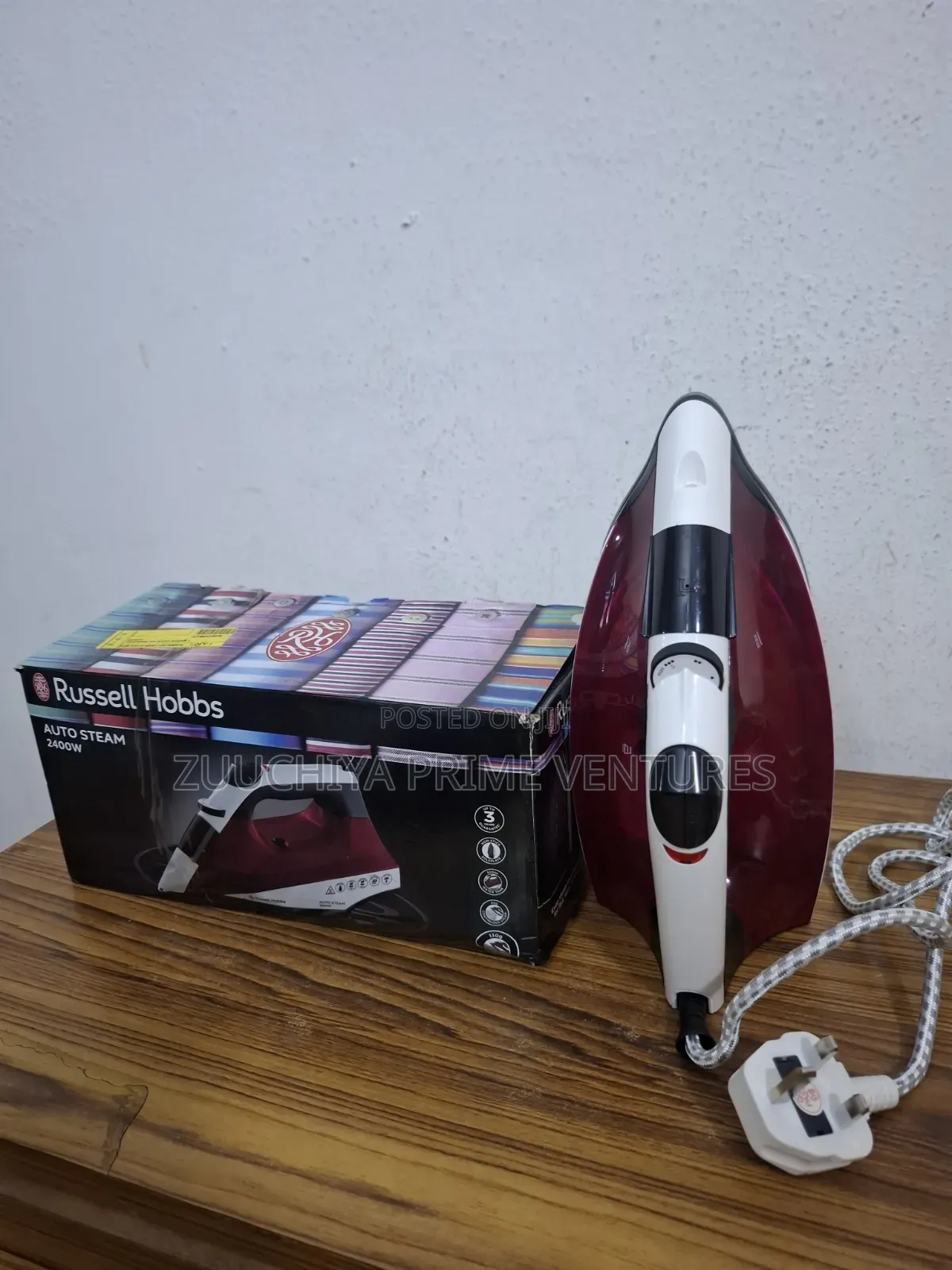 Russell Hobbs Auto Steam Iron (2400w) From Uk 