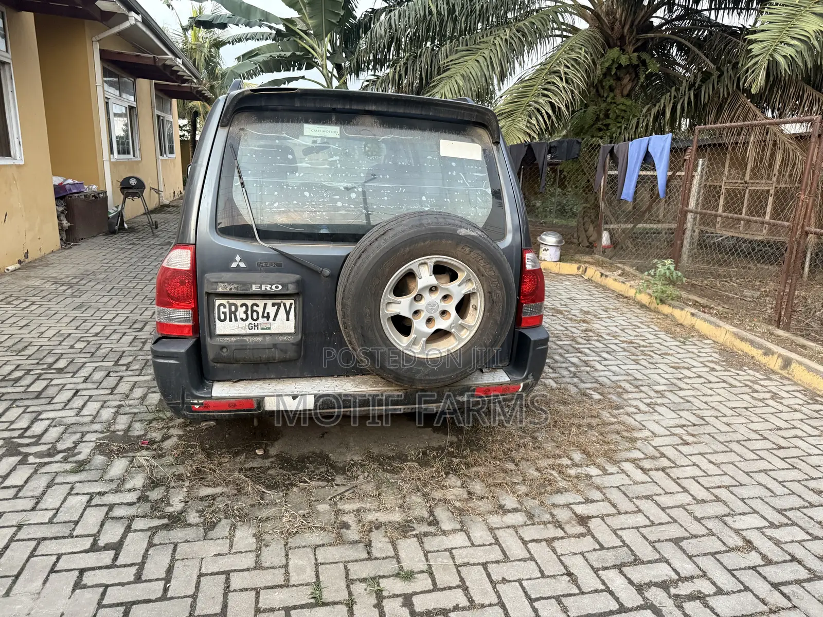 Mitsubishi Pajero 2003 Gray
