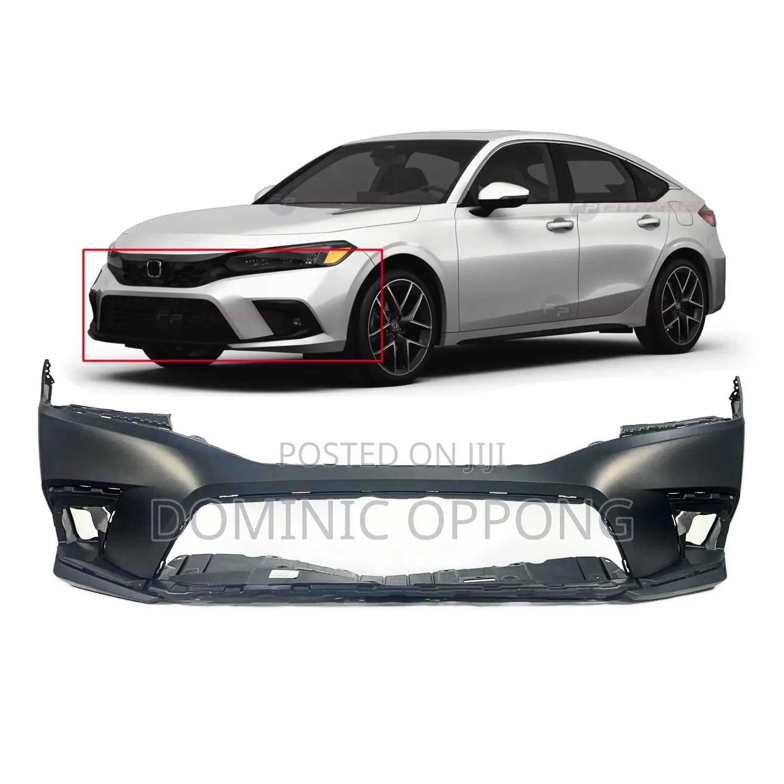 Honda Civic 2022-2024 Front Bumper