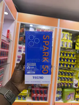 New Tecno Spark 50 128 GB Black