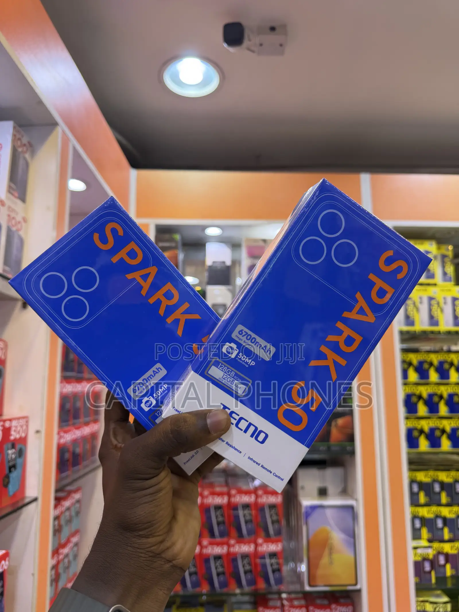 New Tecno Spark 50 128 GB Black