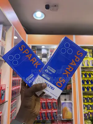 New Tecno Spark 50 128 GB Black