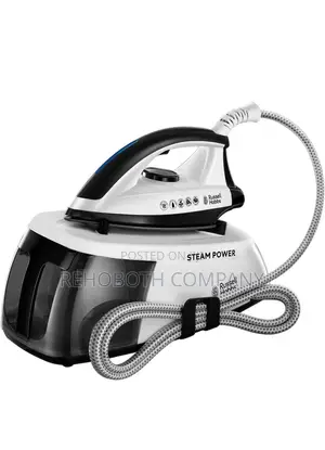 Russell Hobbs Steam Generator Iron, 2400W, Black and White