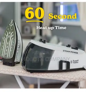 Russell Hobbs Steam Generator Iron, 2400W, Black and White