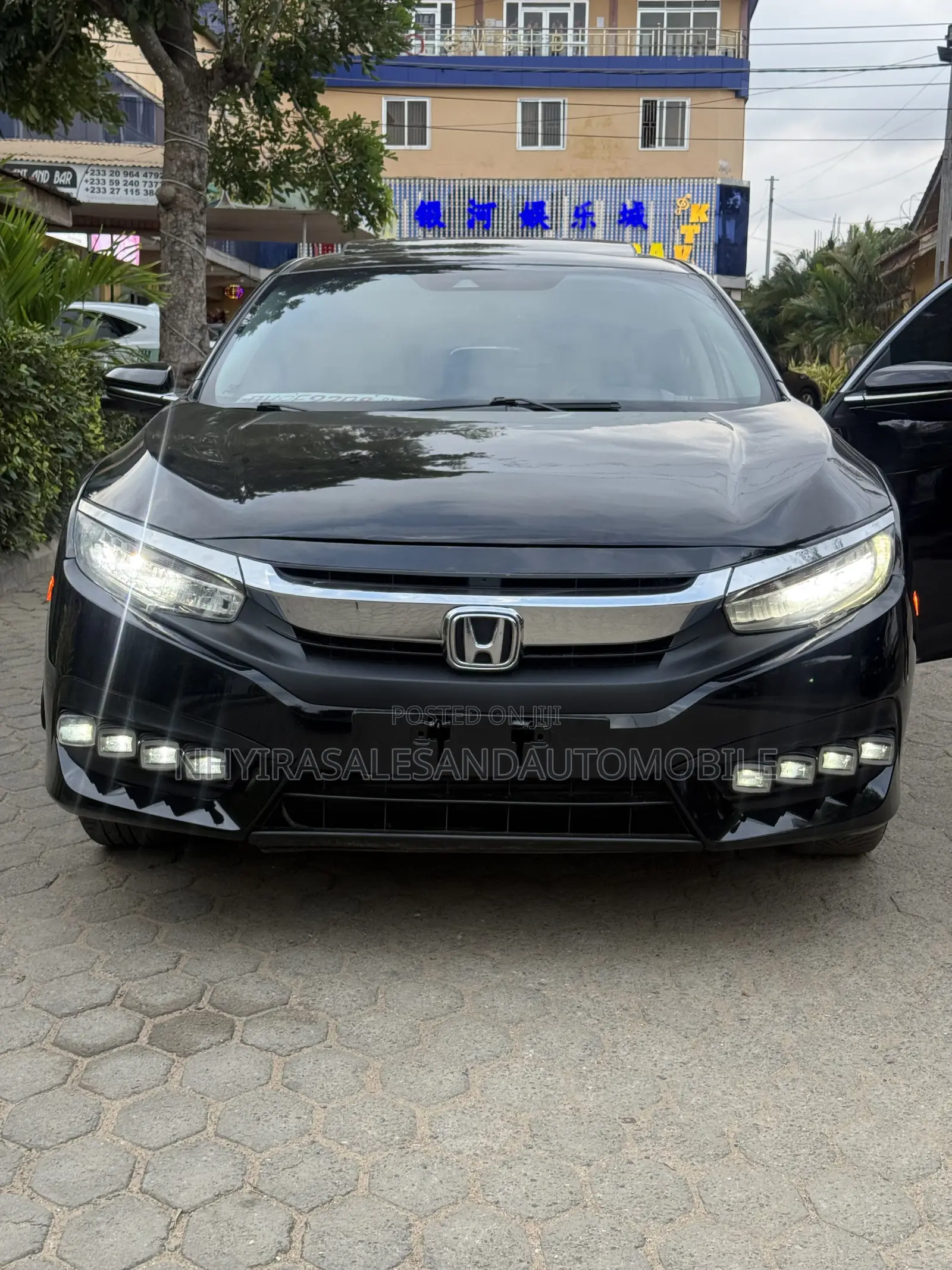 Honda Civic Touring 4dr Sedan (1.5L 4cyl) 2017 Black