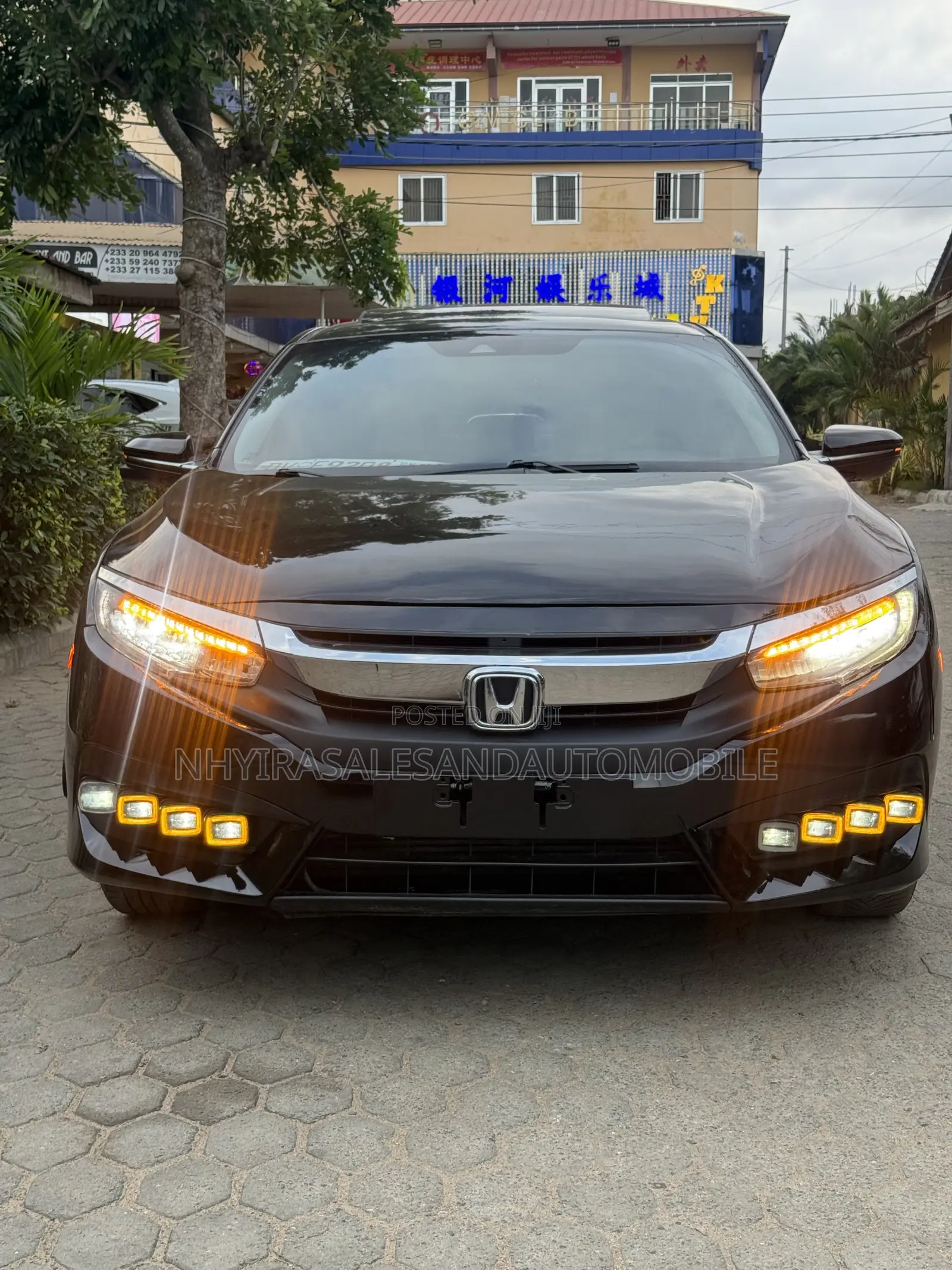 Honda Civic Touring 4dr Sedan (1.5L 4cyl) 2017 Black