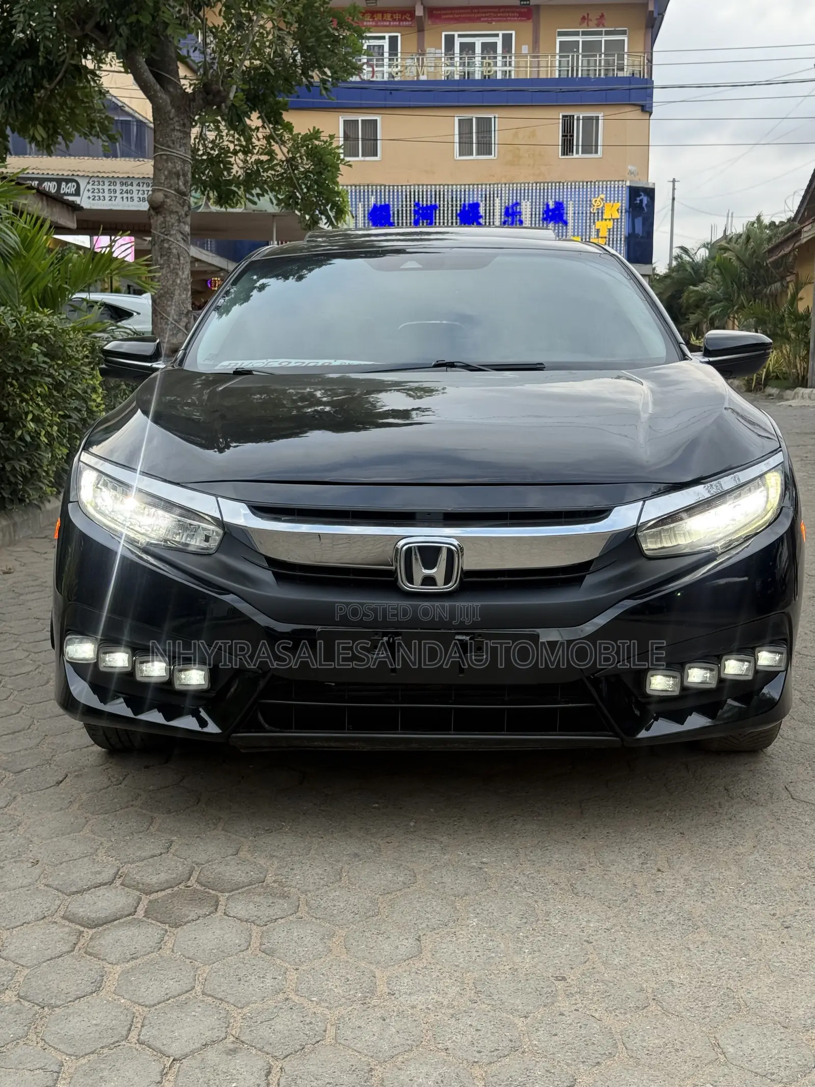 Honda Civic Touring 4dr Sedan (1.5L 4cyl) 2017 Black