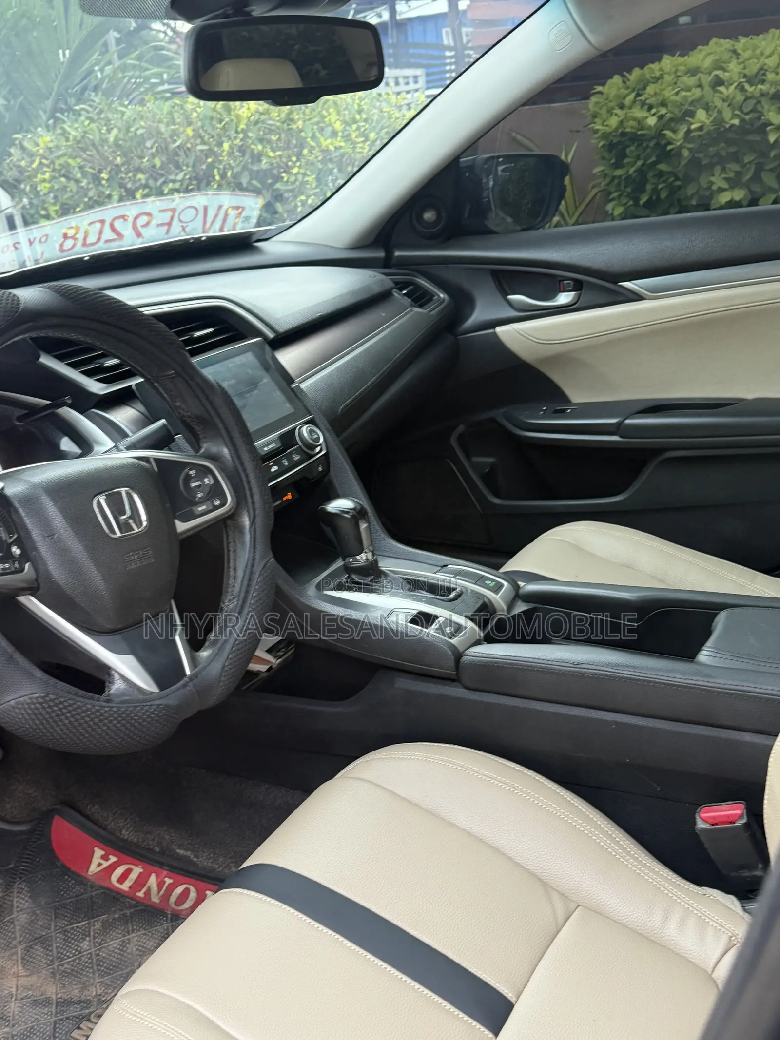 Honda Civic Touring 4dr Sedan (1.5L 4cyl) 2017 Black
