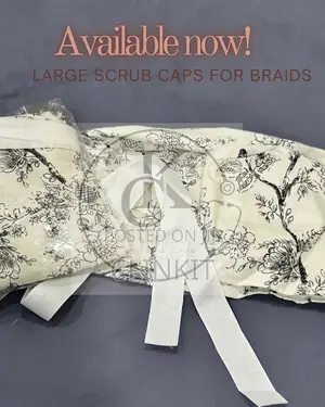 Large Scrub Caps for Braids
