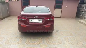 Hyundai Elantra 2017 Red